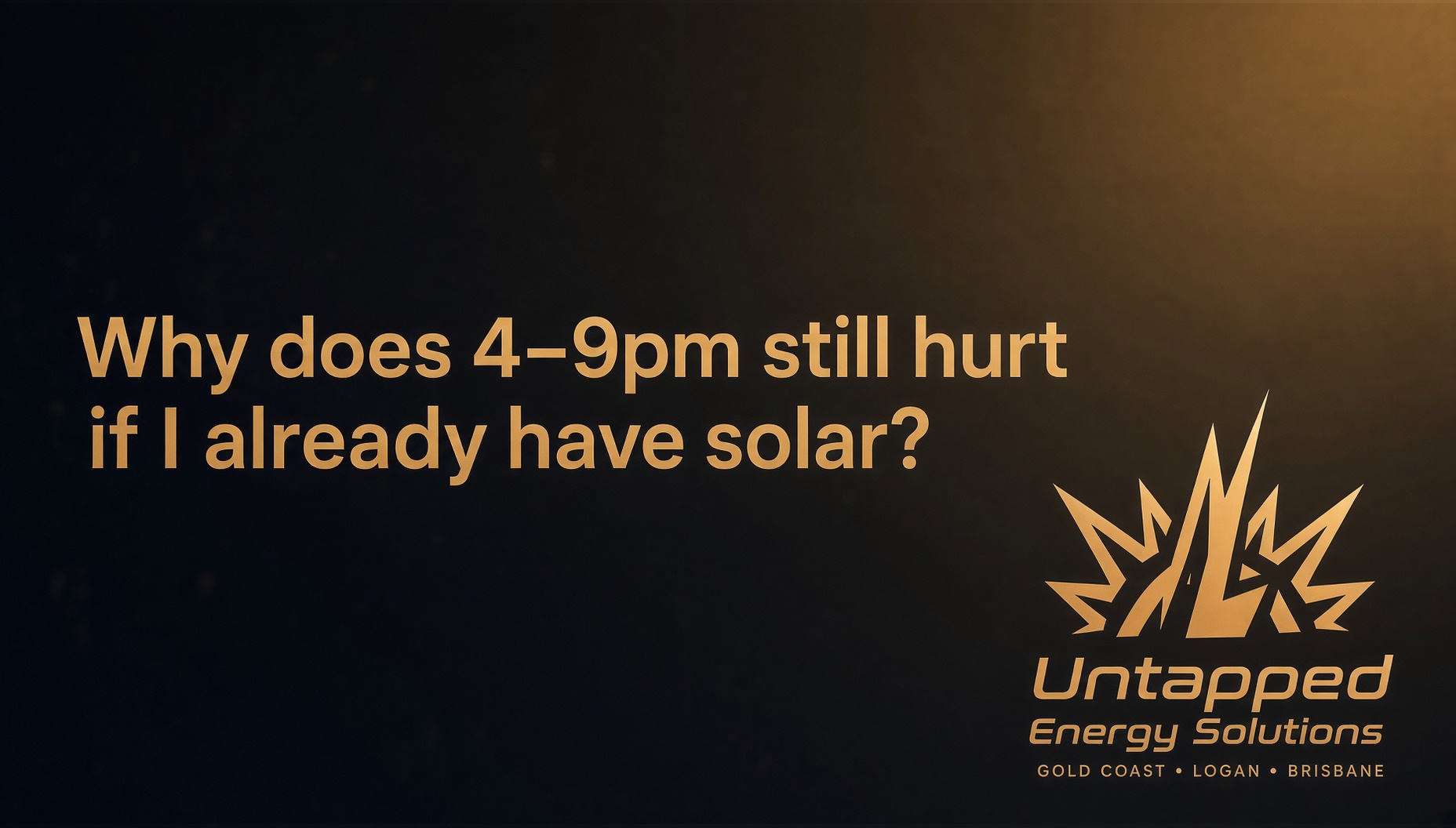 Panels work by day. A well-sized battery banks midday sun for the 4–9pm peak.