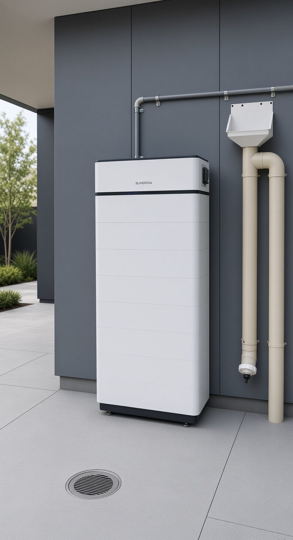 Sungrow home battery Gold Coast outdoor install